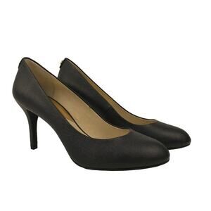 MICHAEL Michael Kors Heels Shoes Leather Upper Business Blue Womens Size 8.5 W